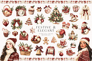 Elegant & Festive Collection, a Seasonal Illustration by PeDe Designs (Thumbnail 5 of 31)