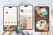 Matisse Botanical Social Media Kit, a Social Media Template by Lettering_Logo (Thumbnail 6 of 7)