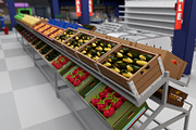 City Supermarket Building Interior, an Architecture 3D Model by multimedia4ds (Thumbnail 16 of 24)