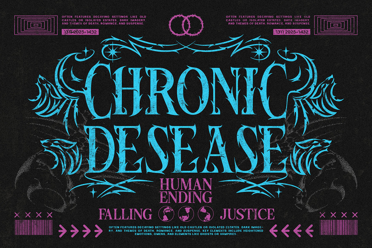 Alpha Spike Typeface, a Serif Font by alit design (Photo 6 of 17)