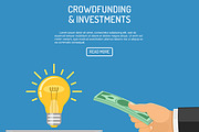 Crowdfunding and Investing concept, a Finance Illustration by TAlex (Thumbnail 3 of 7)