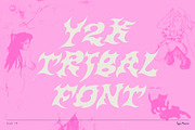 Angel TM – Y2K Tribal Font, a Script Font by Type Mania (Thumbnail 2 of 9)