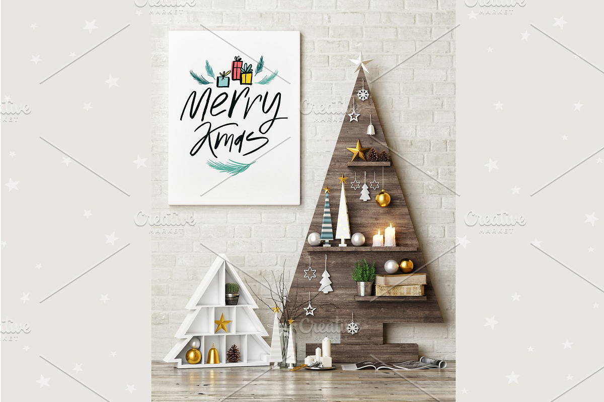 Hand-written Christmas SET, an Illustration by OlgaAlekseenko (Photo 6 of 9)