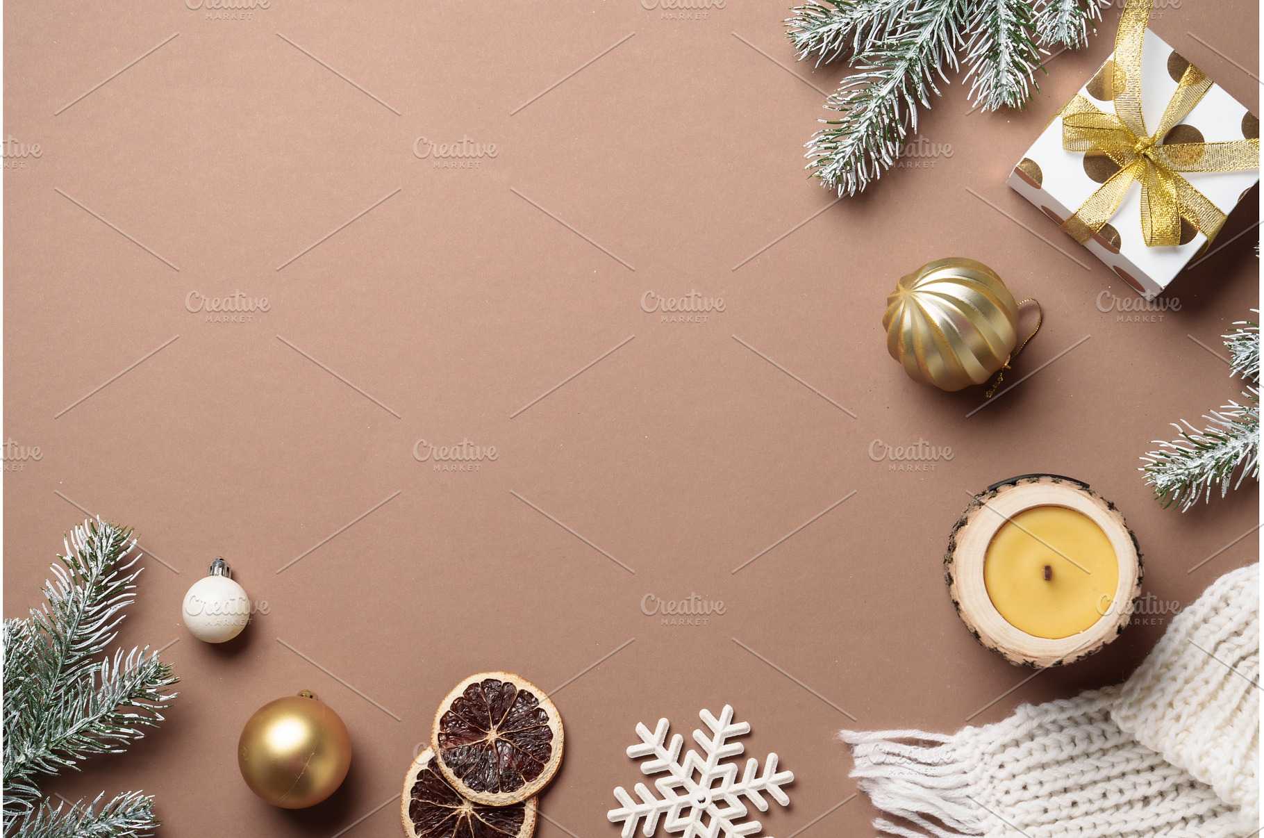 Mocha Mousse trendy color 2025, a Holiday Photo by Nadia-nb