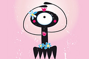 Funny colorful monsters, a Pattern Graphic by Tanor (Thumbnail 14 of 16)