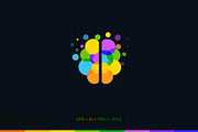 Colorful Brain Logo, a Branding & Logo Template by Artyway Logo (Thumbnail 2 of 4)