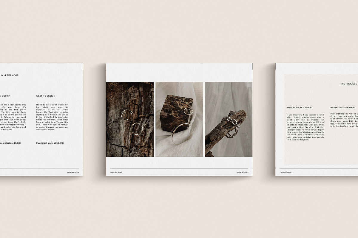 Olivia | Services Guide CANVA, a Presentation Template by Luna Soul Design (Photo 2 of 6)