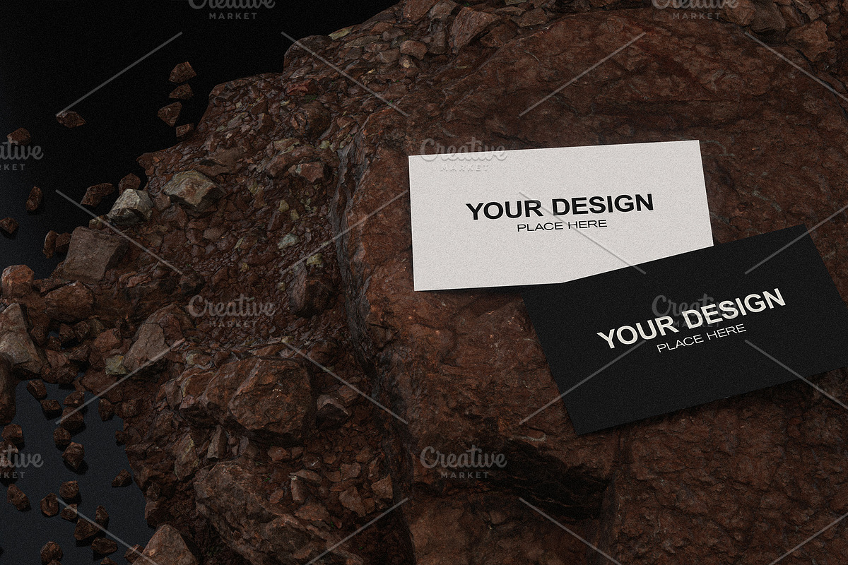M21 - Luxury Business Cards Mockup, a Business Card Template by SR-23 Mockups (Photo 3 of 4)
