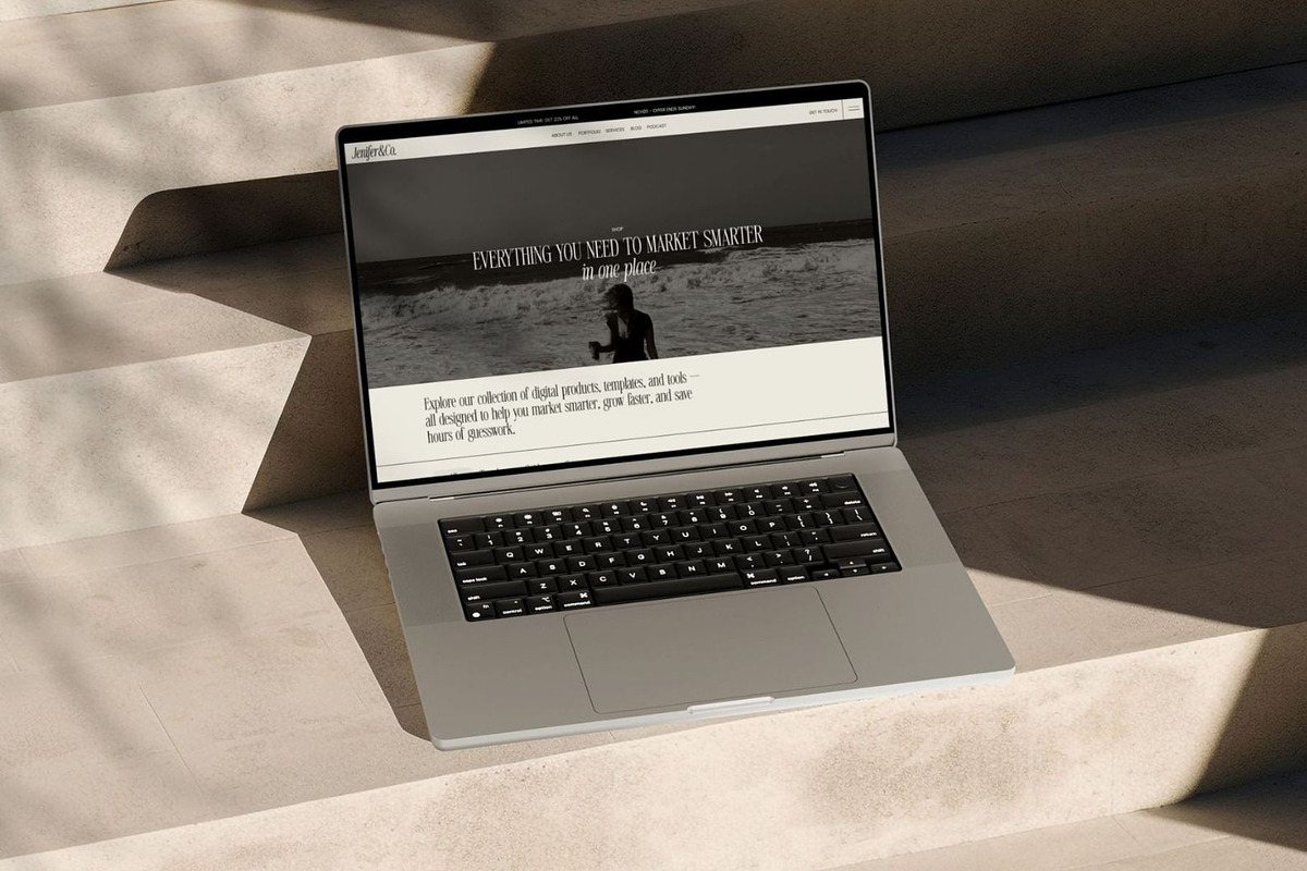 Showit Shop Add on page, a Landing Page Template by Digital&Chic (Photo 4 of 5)