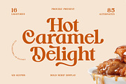 Hot Caramel Bold Serif Display, a Serif Font by timelesstype.co (Thumbnail 1 of 20)