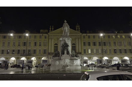 Piazza carlo alberto and monument to, an Architecture Photo by Media Whale Stock