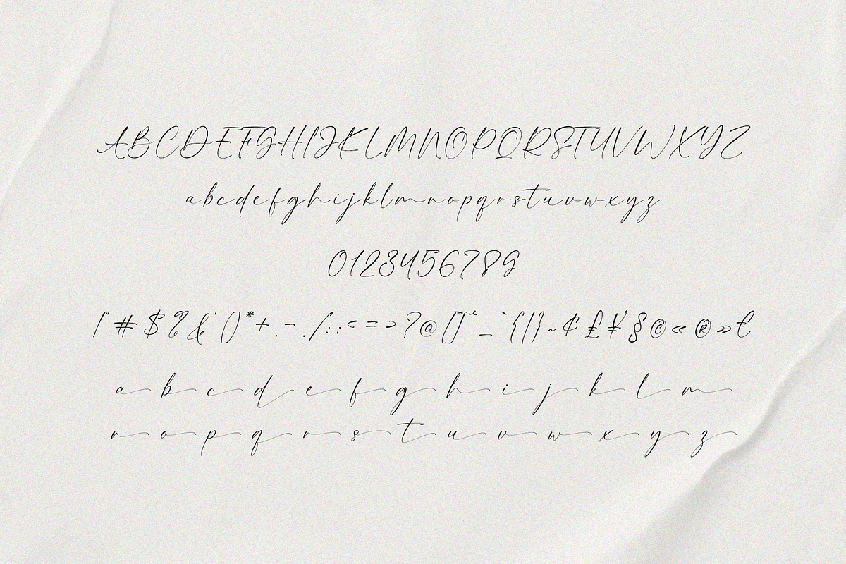 Anglewhite – An Elegant Calligraphy, a Script Font by Pen Culture (Photo 7 of 8)
