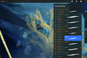 Under The Sea: Procreate Brushes