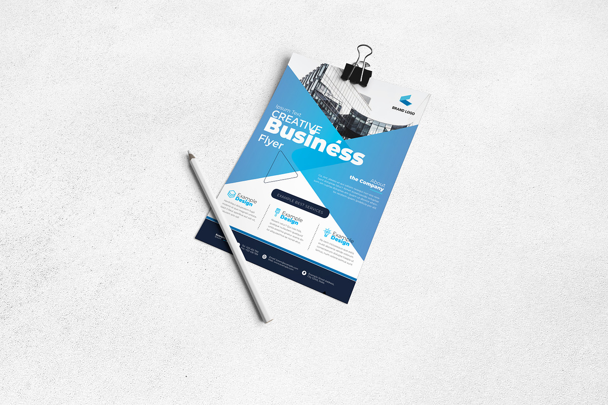 Creative Business Flyer, a Flyer Template by Creative-Lab (Photo 1 of 2)