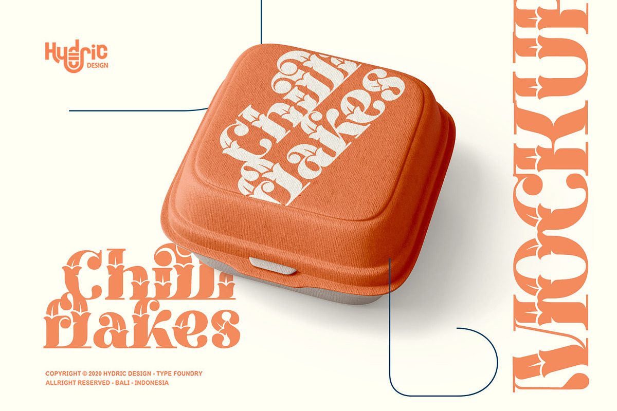 Kyra Vaglo | Floral Display Font, a Sans Serif Font by Hydric Design (Photo 9 of 12)