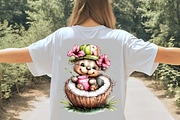 whimsical summer animals clipart, an Illustration by GatewayDesign (Thumbnail 6 of 9)