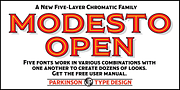 Modesto Open, a Serif Font by Parkinson Type Design (Thumbnail 5 of 5)