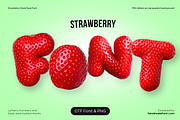 Strawberry Font, a Handwritten Font by Handmadefont (Thumbnail 1 of 10)