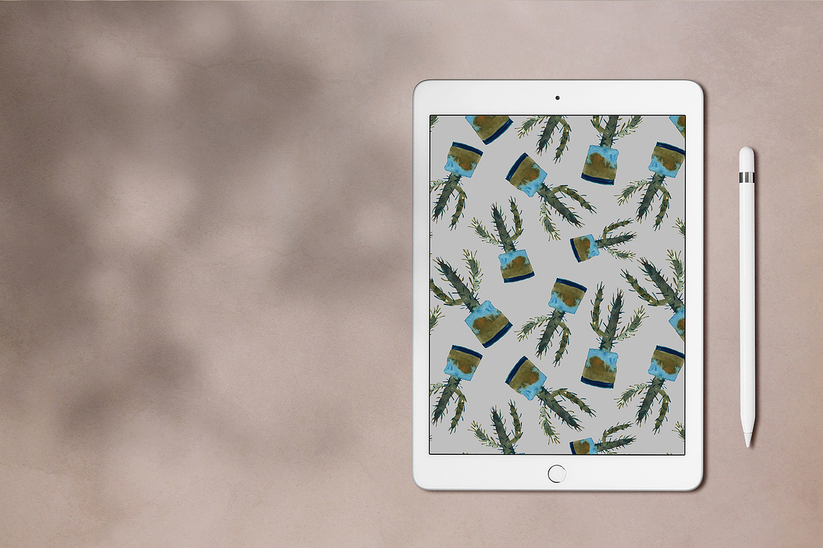 Watercolor Houseplant Collection, an Illustration by Sweet Fig (Photo 5 of 8)
