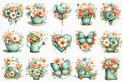 Whimsical Mother's Day Clipart, an Illustration by Craft Nest (Thumbnail 6 of 11)