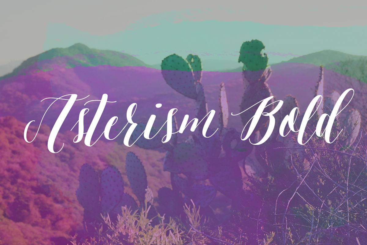 Asterism Clean Bold