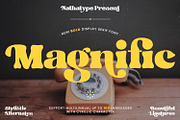 Magnific, a Script Font by Nathatype (Thumbnail 1 of 10)