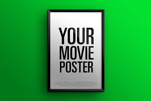 Theatrical Movie Poster - Mockup