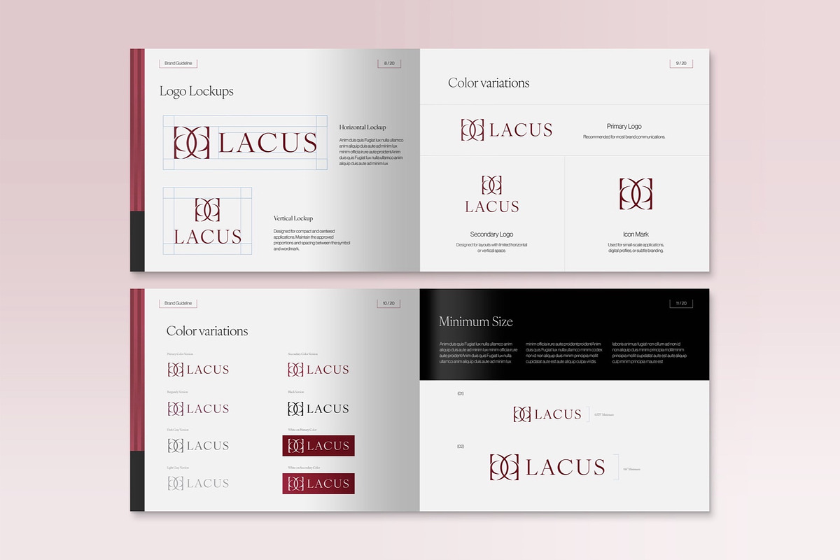 Luxury Brand Guidelines Template, a Brochure Template by BrandPacks (Photo 4 of 7)