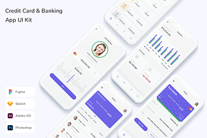 Credit Card & Banking App UI Kit