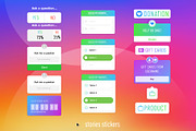 Instagram Stories Stickers, a Social Media Template by karnofff (Thumbnail 3 of 5)