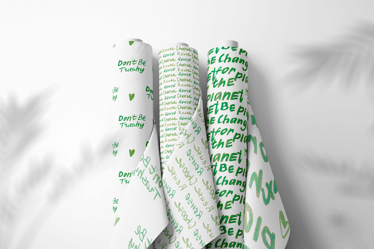 Kids Crayon Eco Lettering Seamless, a Pattern Graphic by Lucyinyourheart (Photo 4 of 10)