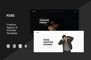 Foxe - Creative Agency Theme, a Bootstrap Template by ReturnThemes