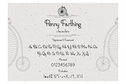 Penny Farthings, a Font by TGIF.STD (Thumbnail 2 of 5)