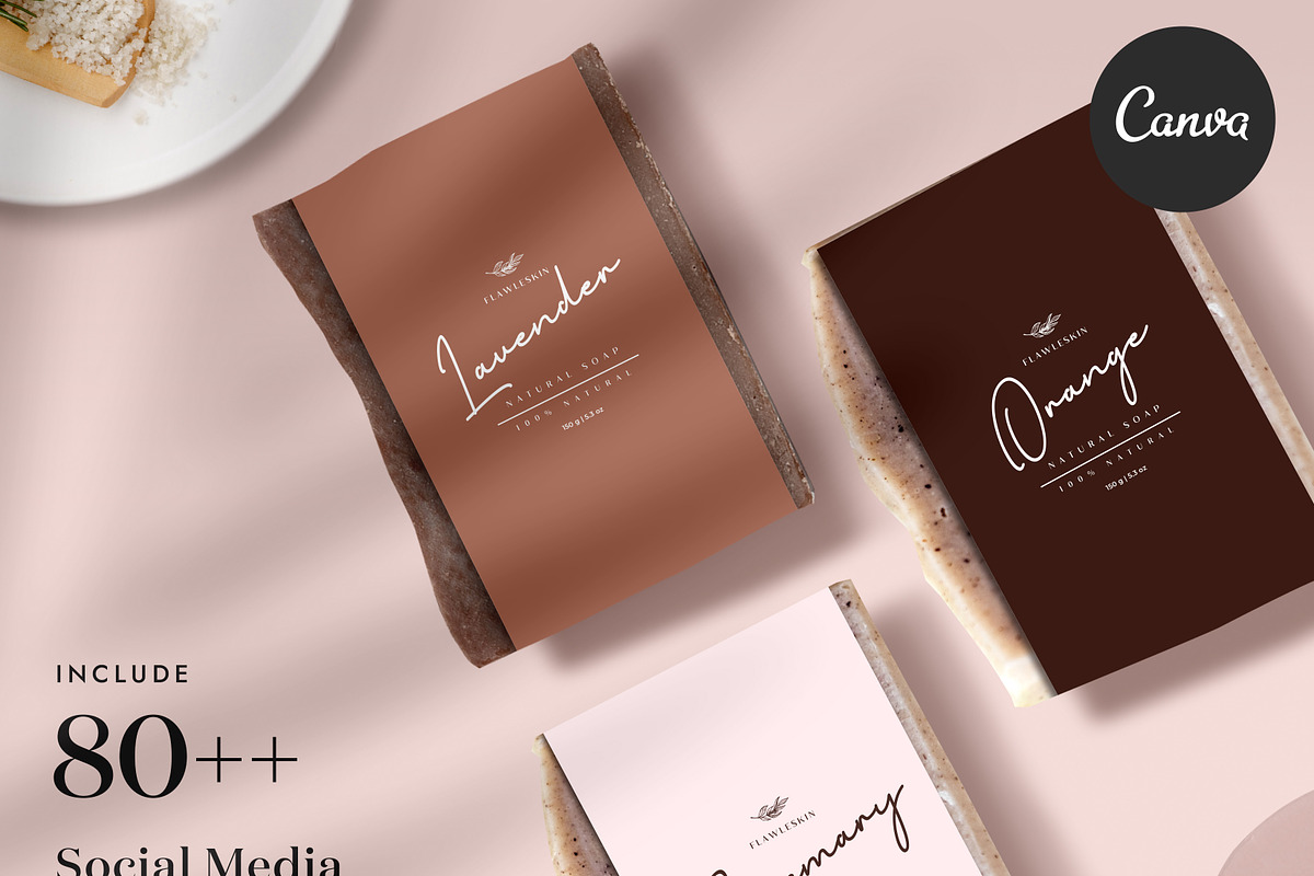 Canva Soap Label LA004 (Ohio), a Templates & Theme by Draca Design Co (Photo 4 of 4)