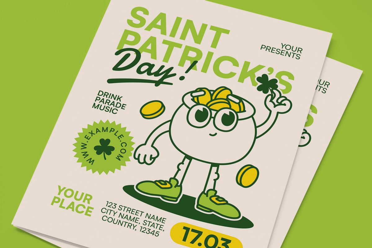 Saint Patrick's Day Flyer preview 2