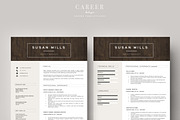 Modern Resume & CoverLetter Template, a Resume Template by careerboutique (Thumbnail 2 of 6)