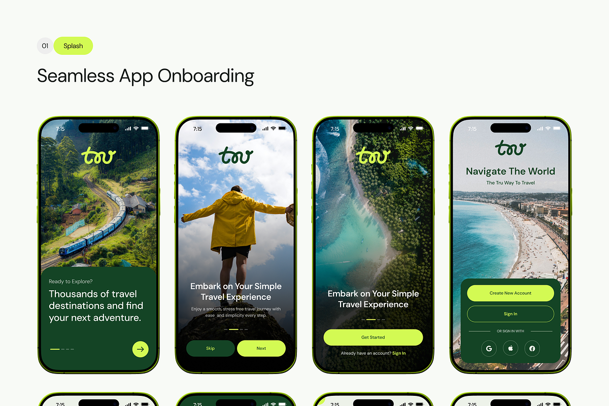TRU - AI Powered Travel App UI Kit, an UI Kit Template by Brickclay (Photo 12 of 17)