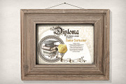 Vintage Certificate Templates, a Stationery Template by inshader (Thumbnail 11 of 12)