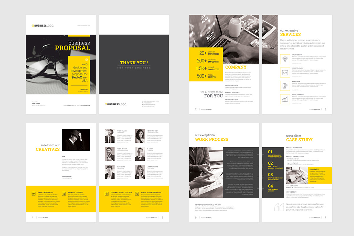 Proposal, a Brochure Template by DesignJanala (Photo 2 of 11)
