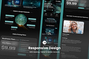 Clairo – Chatbot UI Design Template, a Landing Page Template by twinstd (Thumbnail 3 of 5)