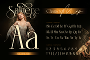 Saktere - Elegant Serif and Script, a Serif Font by Burntilldead (Thumbnail 2 of 12)
