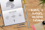 60% discount Brush Font Handmade, a Script Font by zao4nik (Thumbnail 4 of 8)