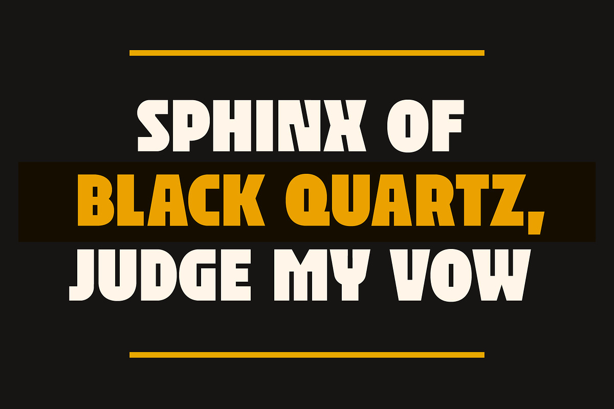 New Release Sale! Rigour Display, a Sans Serif Font by Haäfe & Haph (Photo 3 of 6)
