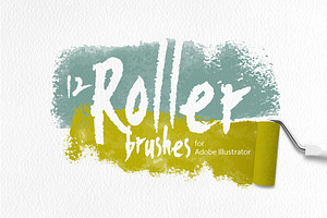 Roller Brushes for Illustrator