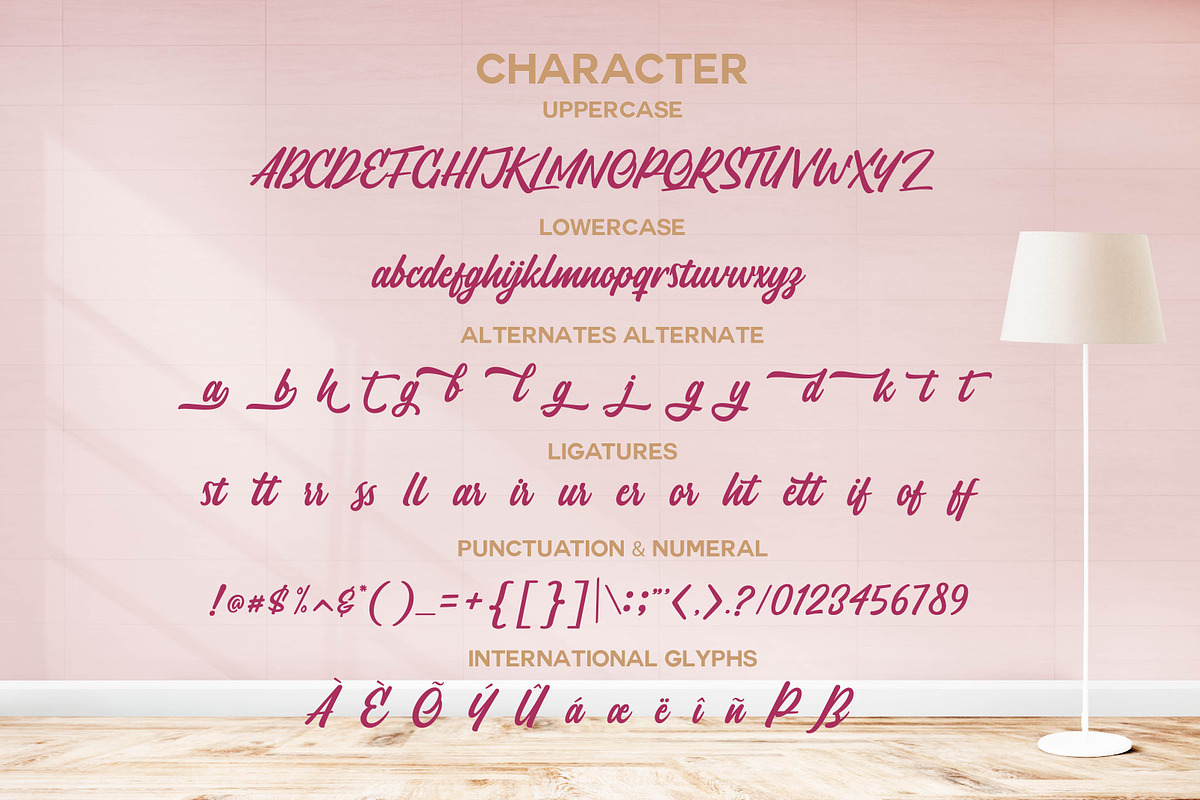 Magliette, a Script Font by Olexstudio (Photo 6 of 6)