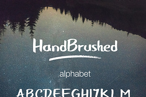 HandBrushed Font