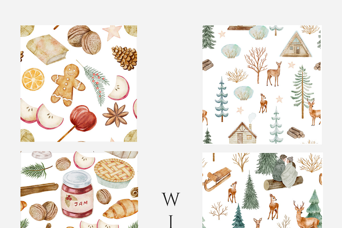 Winter Romantic Picnic, an Object Graphic by Kattypainting (Photo 10 of 11)