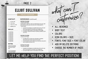 RESUME Design CV Template MS Word