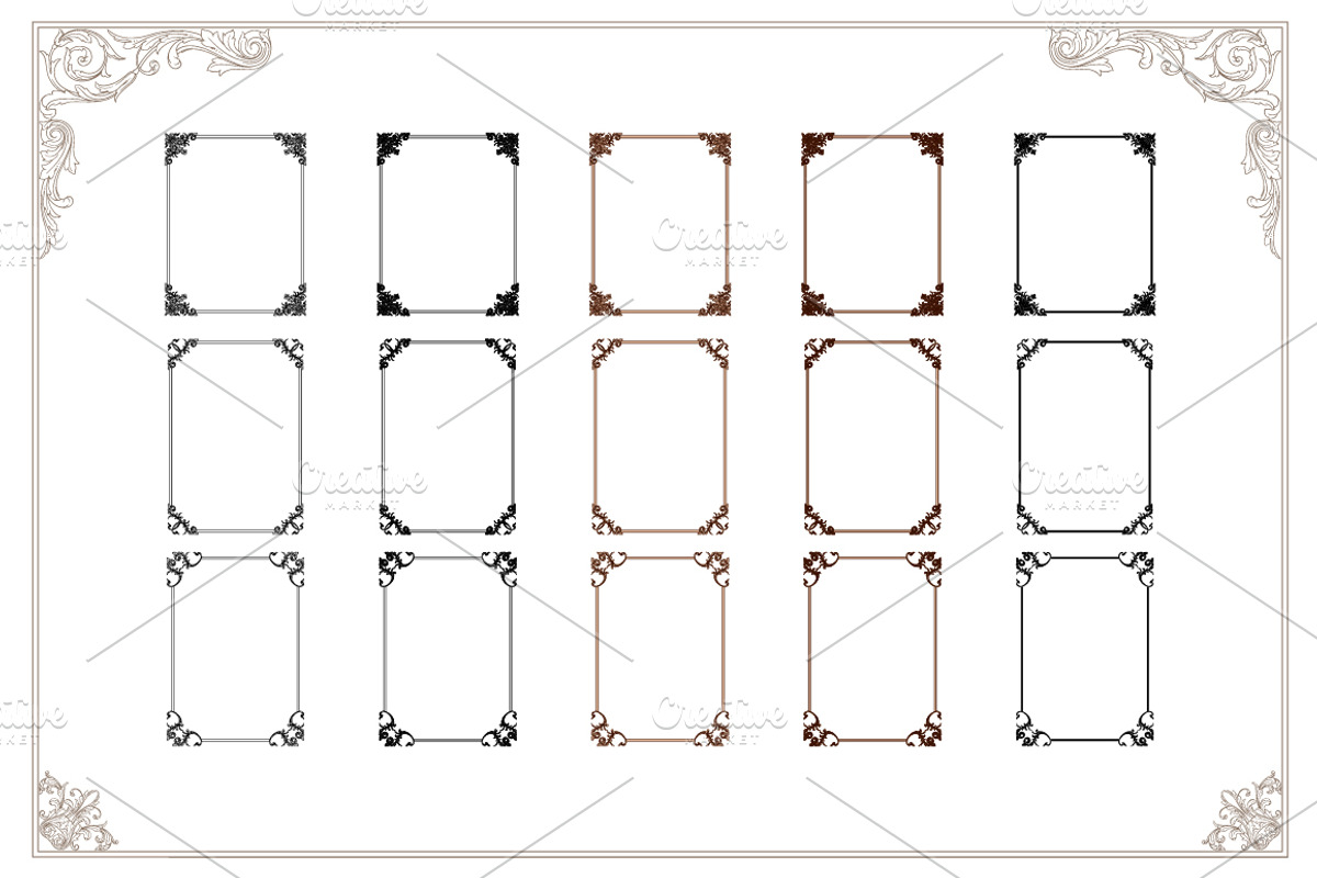 Ornament elements for decorate, a Decorative Illustration by Samira (Photo 10 of 16)