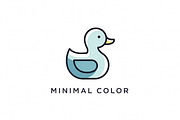 Minimal Blue Duck, a Branding & Logo Template by Logocreative (Thumbnail 1 of 2)
